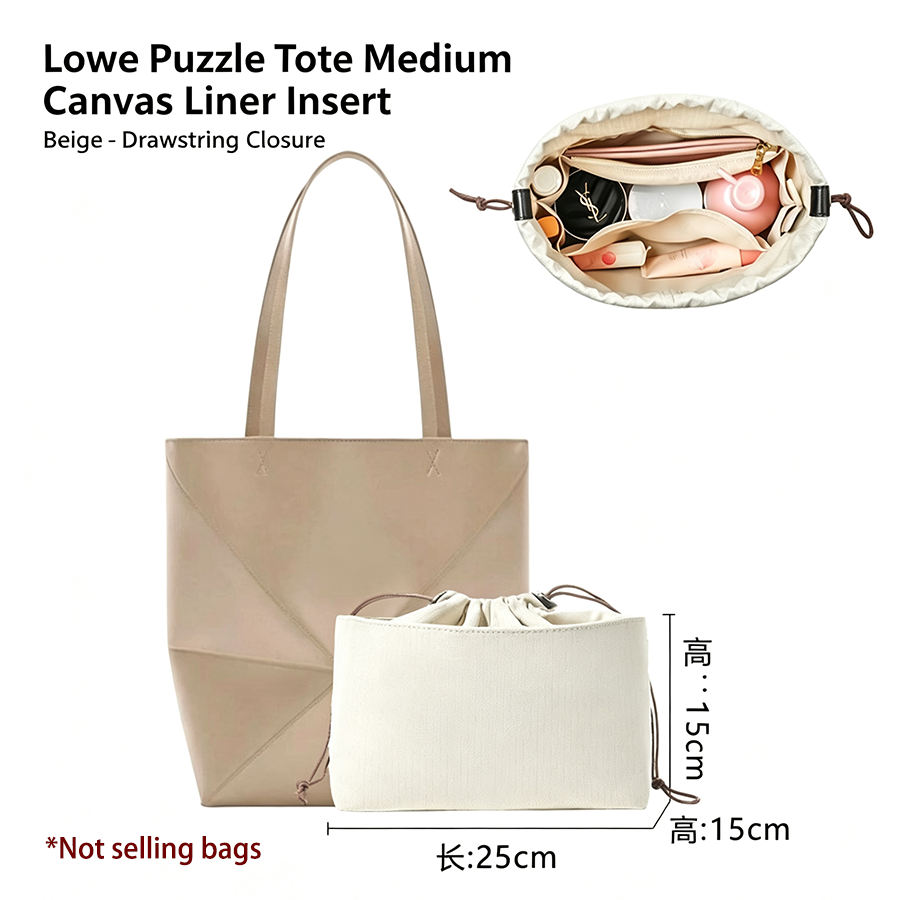 Women'S Accessories Handbags - Organizer in Feltro con Cerniera per