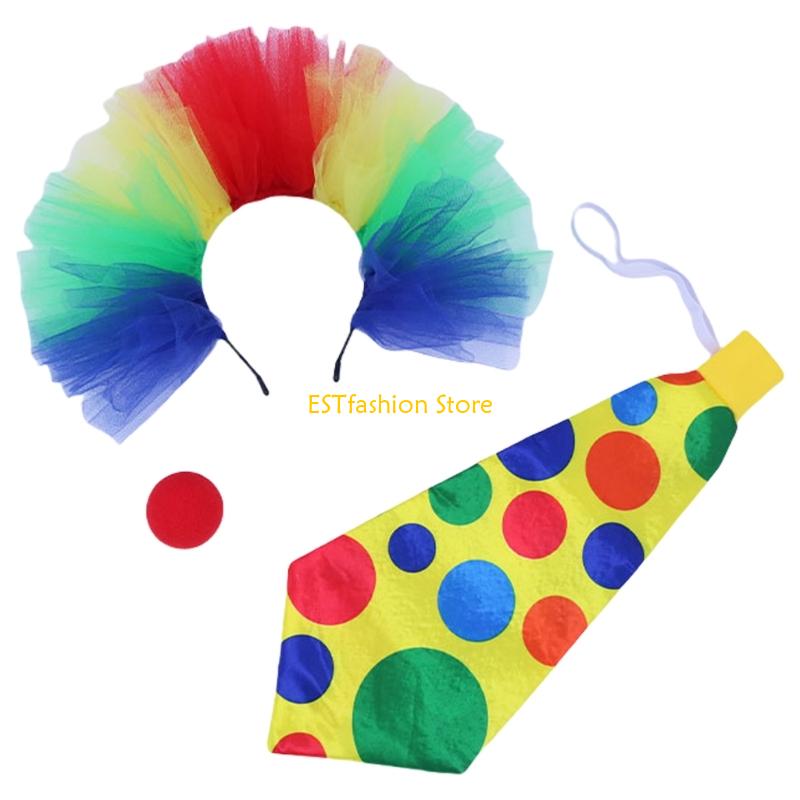 Women Accessories Description - Y5GC Vestito da Clown Naso da