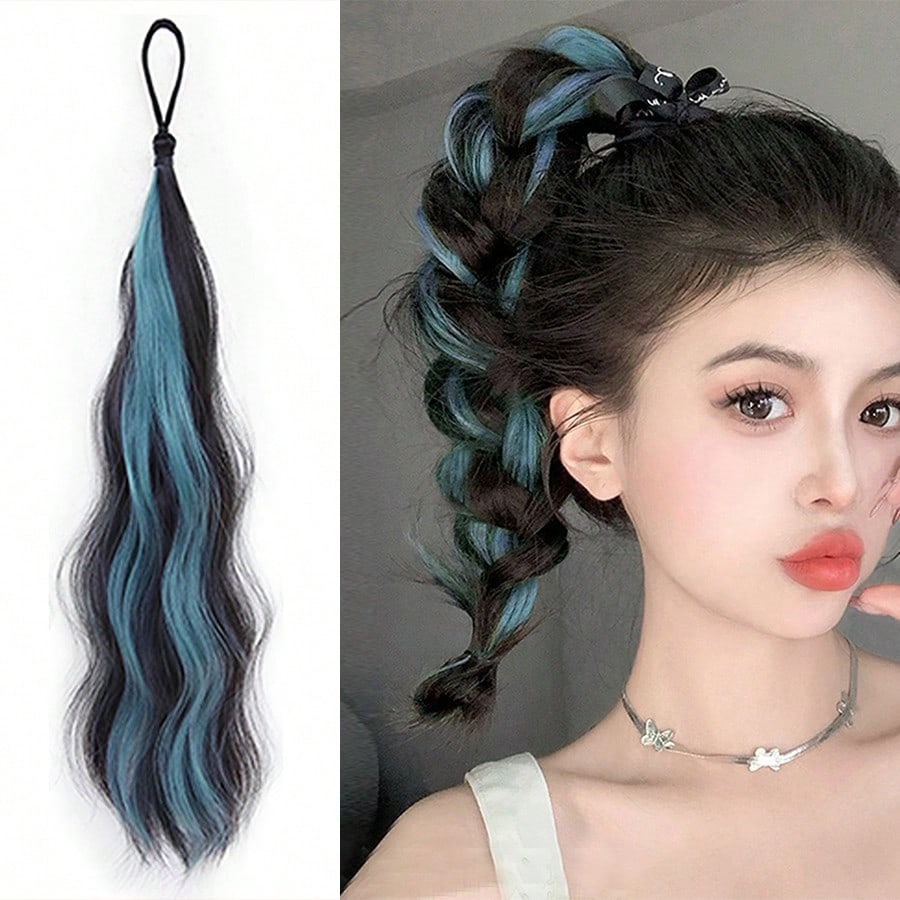 Hair Band Elastic - Extension per Capelli Sintetica Ondulata da