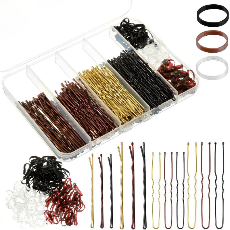 Hair Band Elastic - Kit di Accessori per Acconciature da