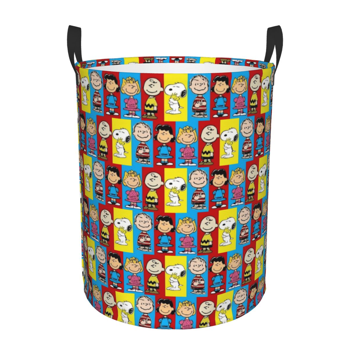 Women Accessories Hamper - Cesto portabiancheria a quadri S-Snoopy, grande