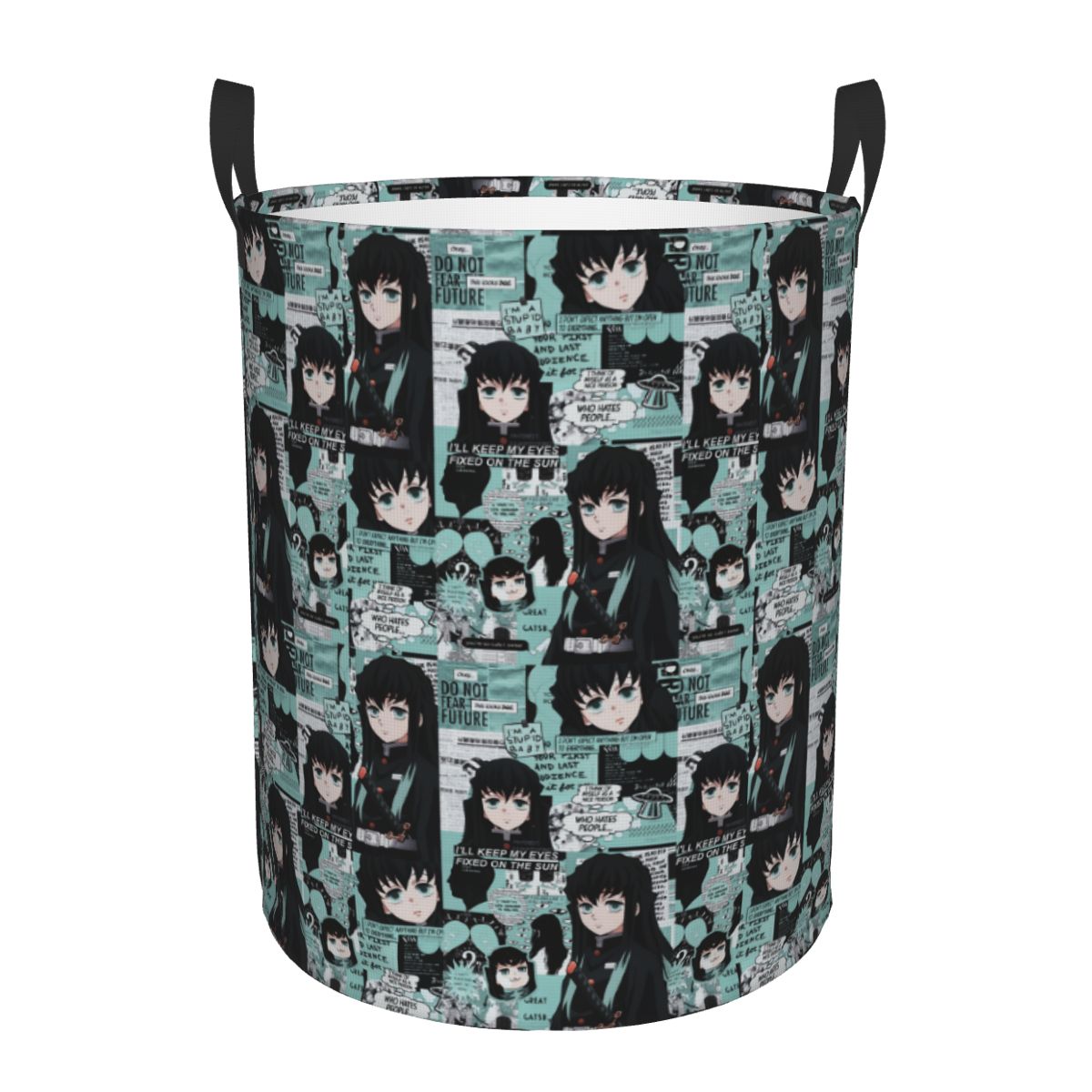 Women Accessories Hamper - Cesto Portabiancheria Demon Slayer Muichiro Tokito,