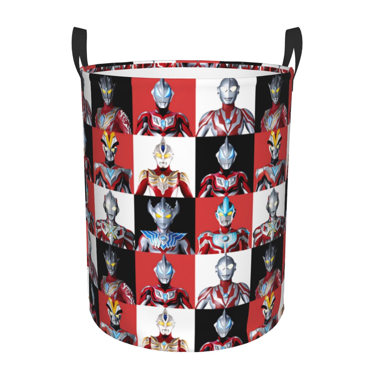 Women Accessories Hamper - Cesto portabiancheria a quadretti Ultraman Comics,