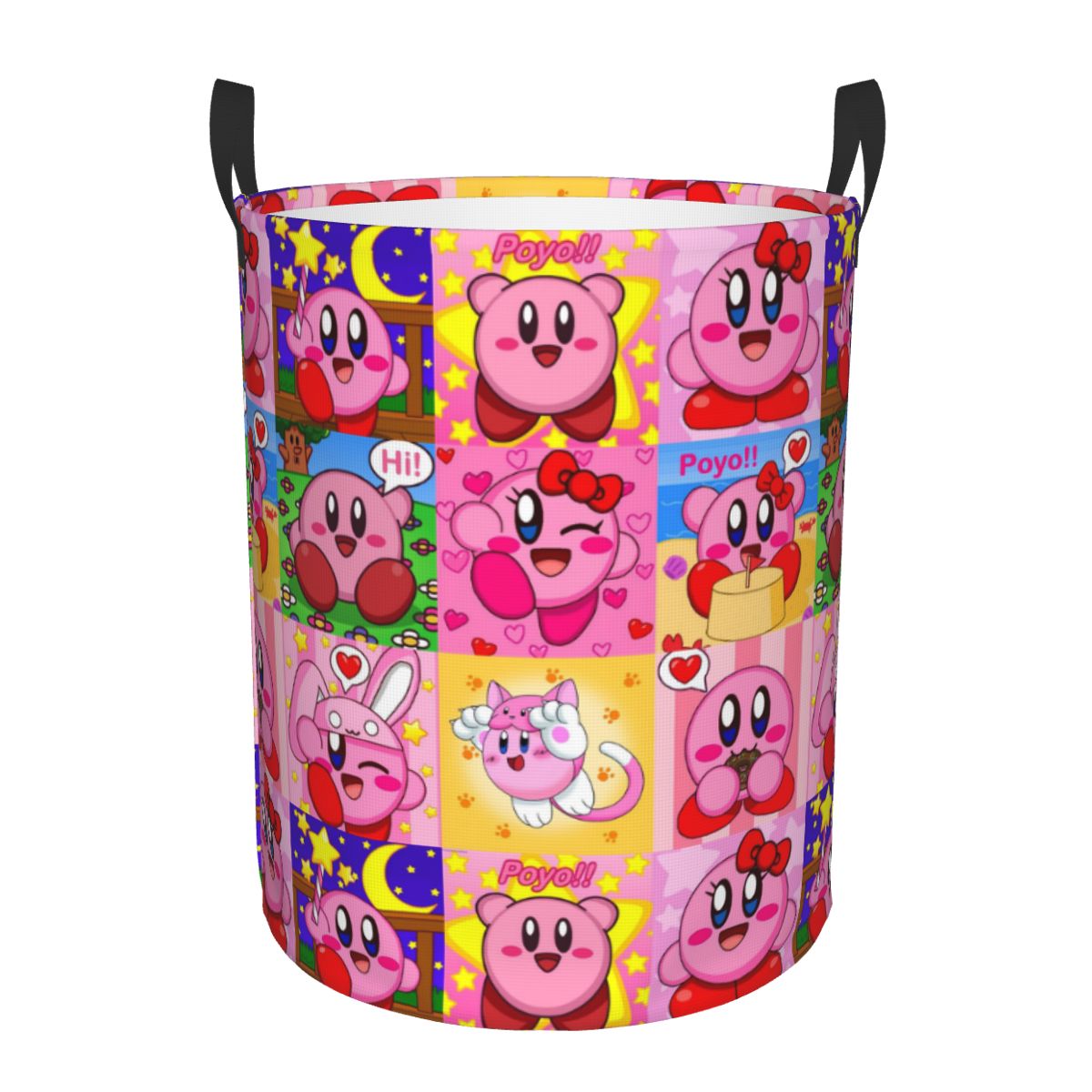 Women Accessories Hamper - Cesto Portabiancheria Anime K-Kirbys, Grande Cesto