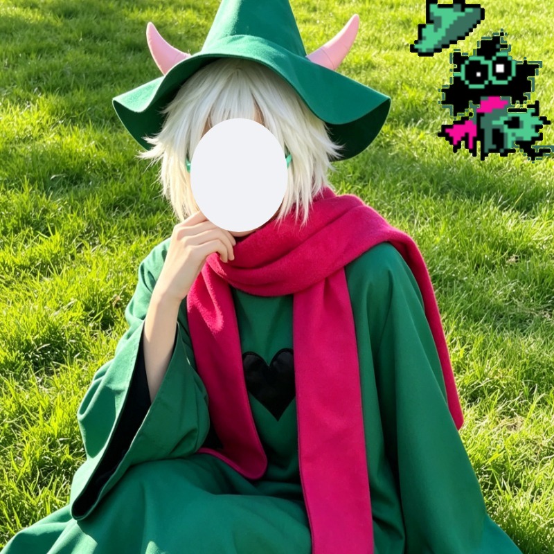 Costume Cosplay di Ralsei da D - Women Accessories Kit recensione e prezzo