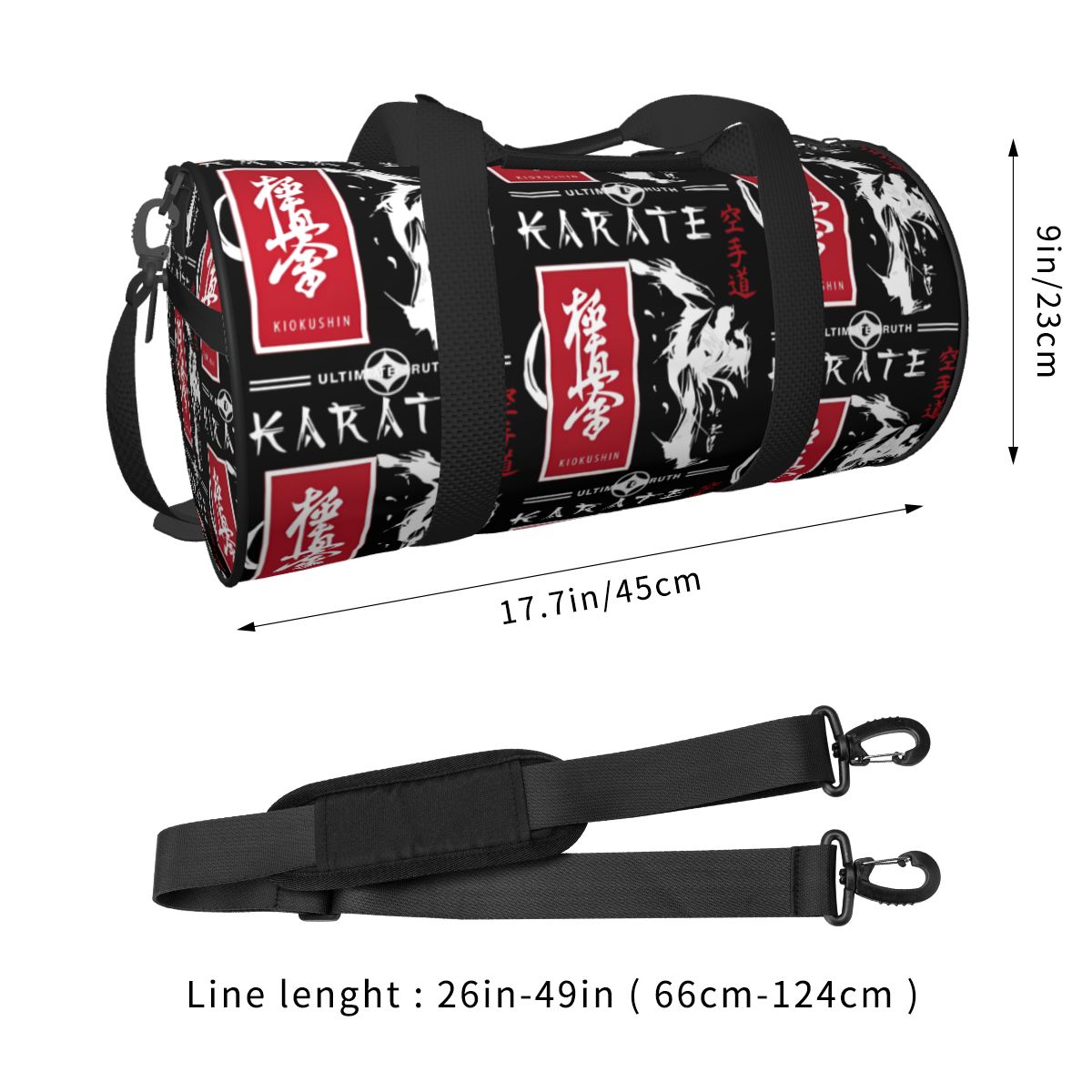 Kiokushin Karate Borse sportiv - Women'S Exercise Accessories recensione e prezzo