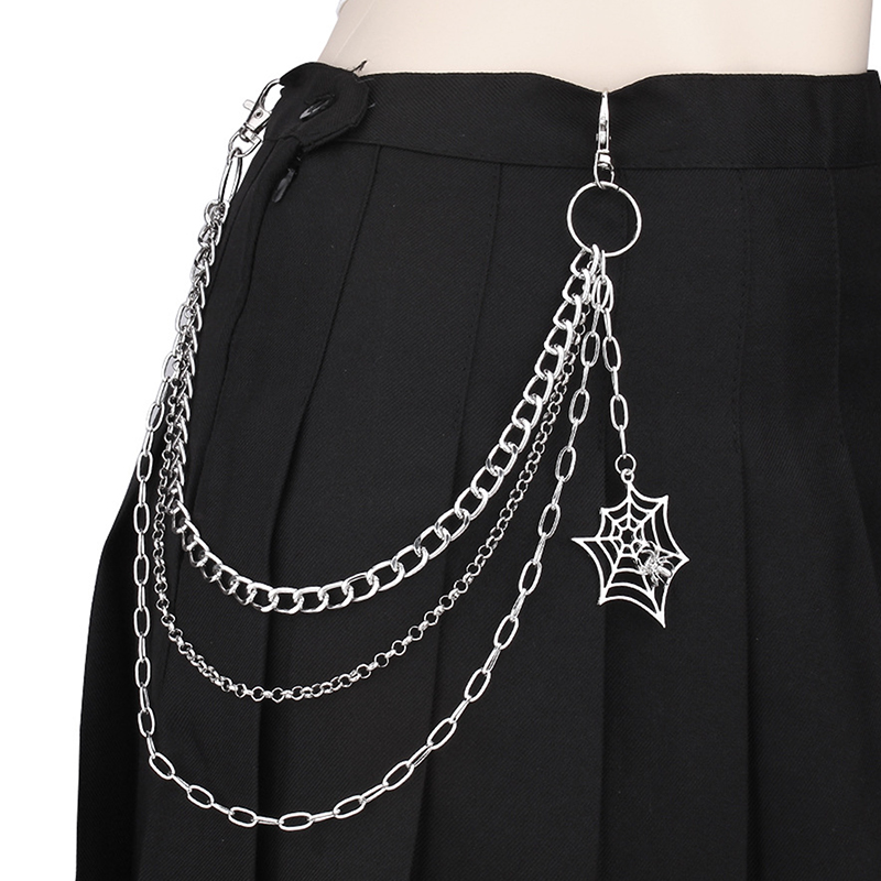 Moda Punk pantaloni in metallo - Women'S Jeans Accessories Chain recensione e prezzo