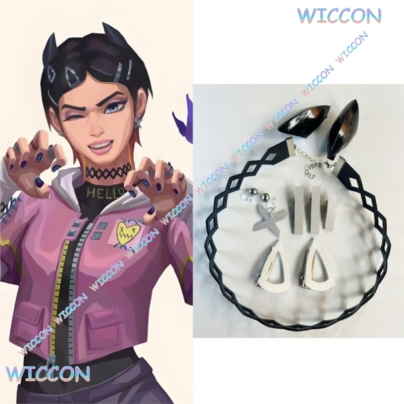 Valorant Clove Clip Collare Or - Women Accessories Kit recensione e prezzo